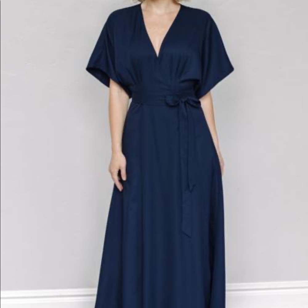 Candace wrap dress